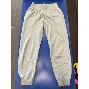 Nike Sportswear Essential Womens Fleece Joggers Heather Grey Sweatpants Small